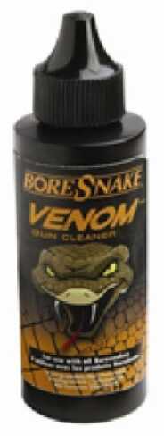 Boresnake Venom Black Liquid 4Oz Gun Cleaner Bottle BVGC4